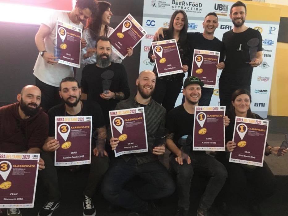 Birra dell’Anno 2020: i padovani di Crak Brewery vincono 9 premi