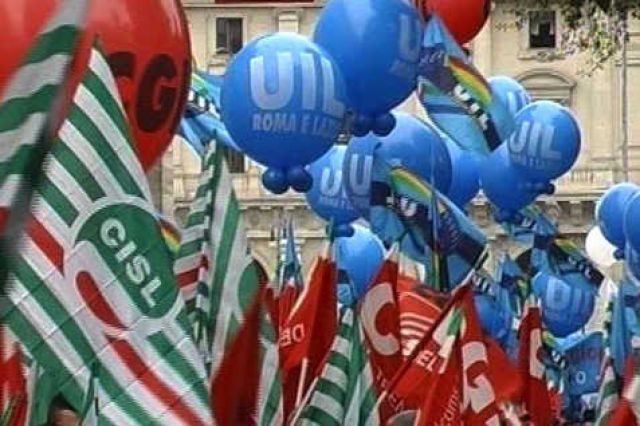 Primo maggio: i sindacati in piazza a Padova