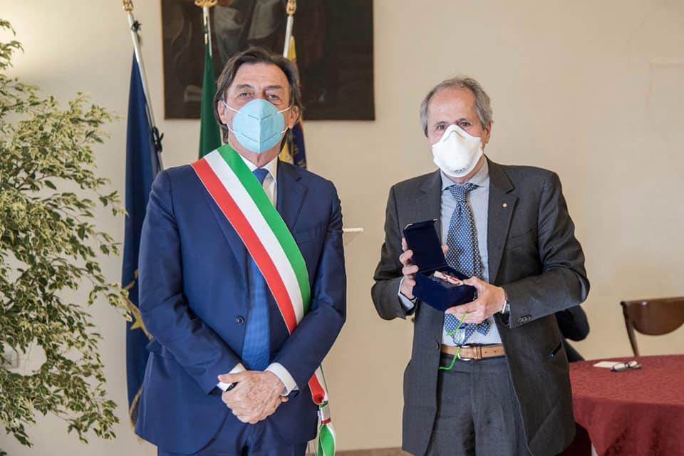 Crisanti premiato con il Sigillo della città di Padova