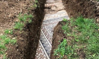 Da sotto la vigna spunta il mosaico di un’antica villa romana