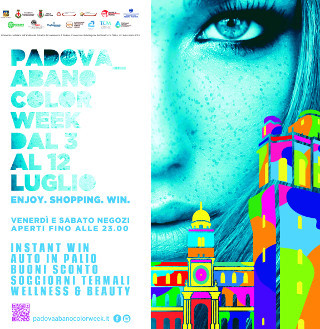 Dal 3 luglio torna la “Padova Abano color week”
