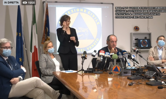 Zaia sull’autonomia: “Inviterei a fare un passo a lato e guardare in faccia la realtà”
