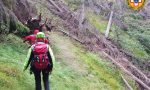 Escursionista 54enne scivola lungo una mulattiera sul Monte Grappa e si ferisce a una caviglia