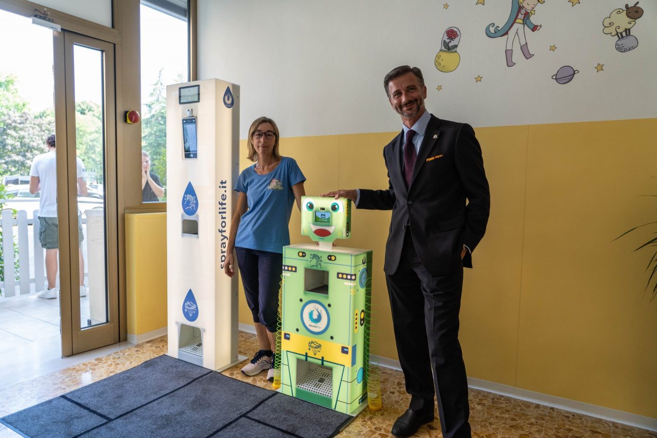 Robottino anti focolaio, all’infanzia “Bim Bum Bam” di Noventa Padovana al via i primi test – VIDEO