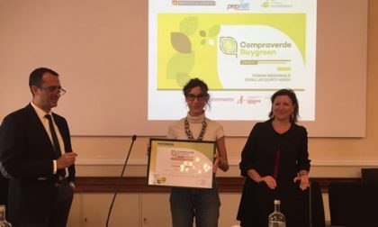 Padova riceve il premio "Compraverde buygreen Veneto 2020" per il Piano d’azione per gli acquisti verdi