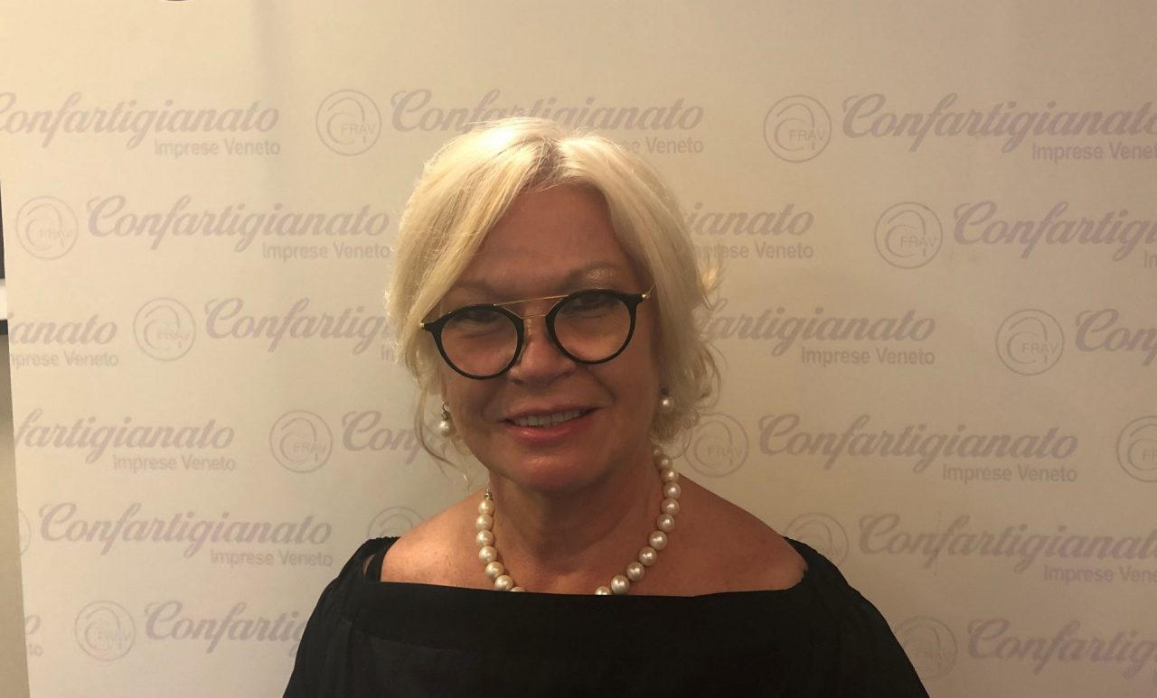 Beniamina Zecchin è stata eletta presidente dei sarti e stilisti di Confartigianato Abbigliamento