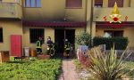 Incendio a Villafranca Padovana: in fiamme una porzione di una villetta a schiera