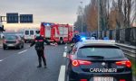 Auto ribaltata in tangenziale a Padova: traffico in tilt