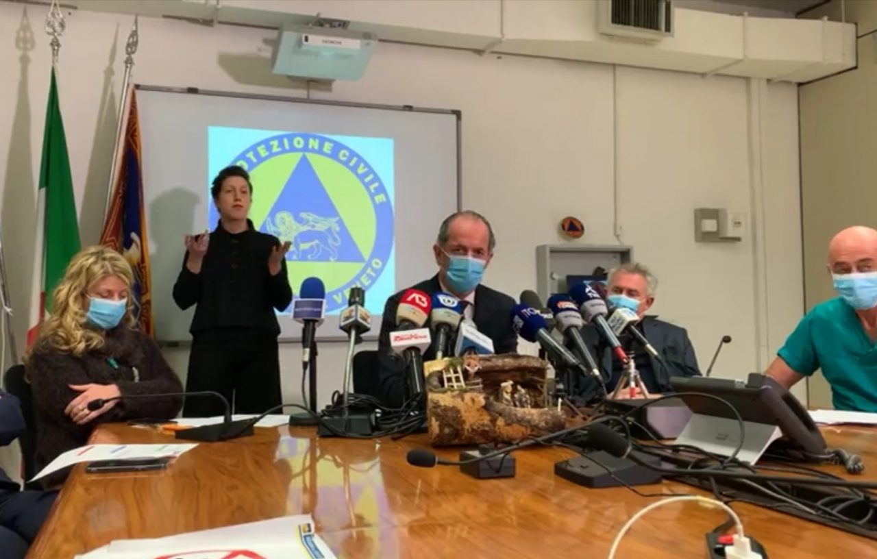 Covid, Zaia: “Calano i ricoveri. Veneto rosso? Servono dati uniformi”| +1715 positivi| Dati 11 gennaio 2021