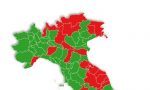 E se le zone fossero per provincia? Padova e tutto il Veneto sarebbero verdi