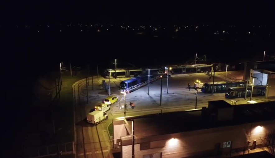 Arrivato dalla Francia il tram per la nuova linea Stazione-Voltabarozzo