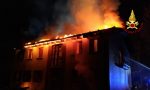 Le impressionanti foto del devastante incendio alla villa di Piombino Dese