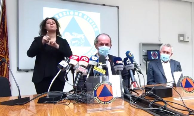 Covid, Zaia: “Riprendono i ricoveri, siamo preoccupati” | + 1062 positivi | Dati 23 febbraio 2021