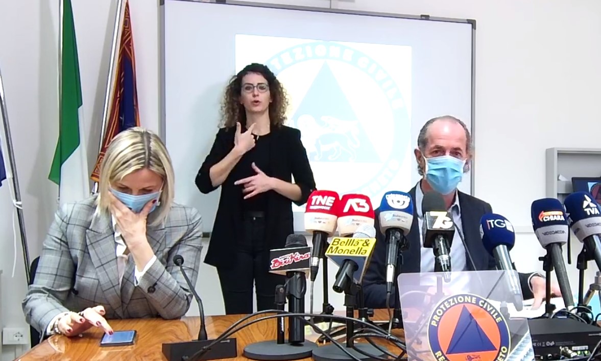 Covid, Zaia: “Blocco AstraZeneca un danno, pronti a vaccinare 50mila veneti al giorno” | +2191 positivi | Dati 17 marzo 2021