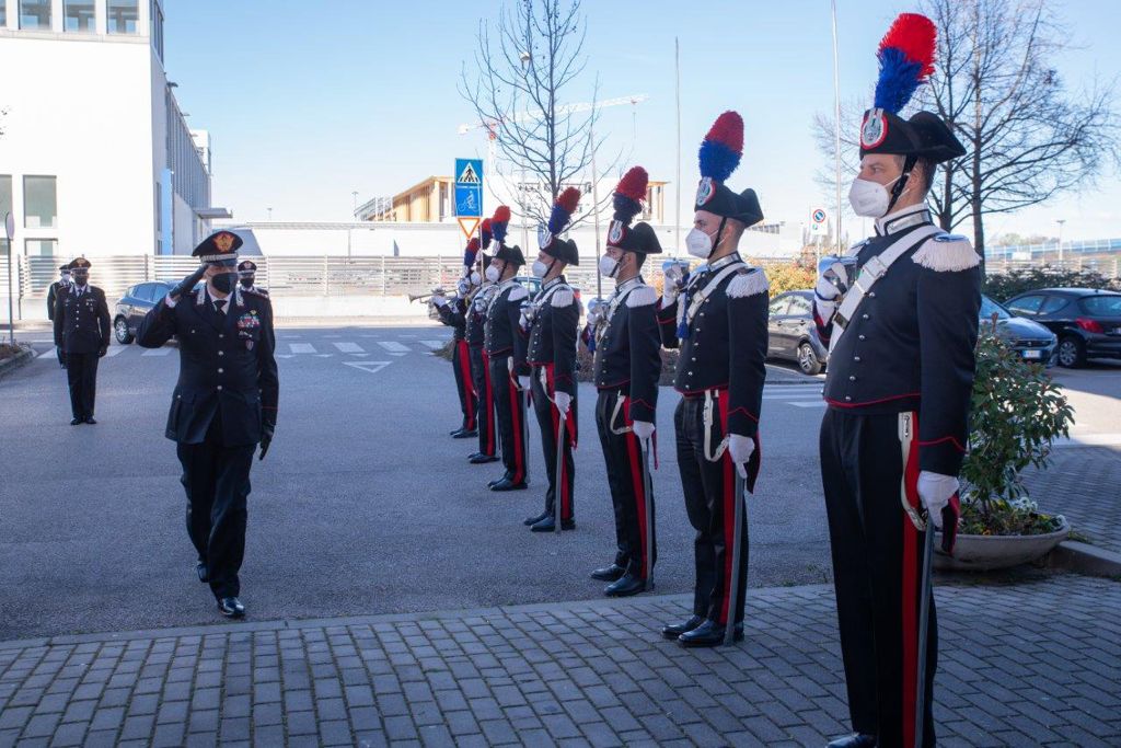 Saluto di commiato al Comandante Interregionale Carabinieri “Vittorio Veneto”