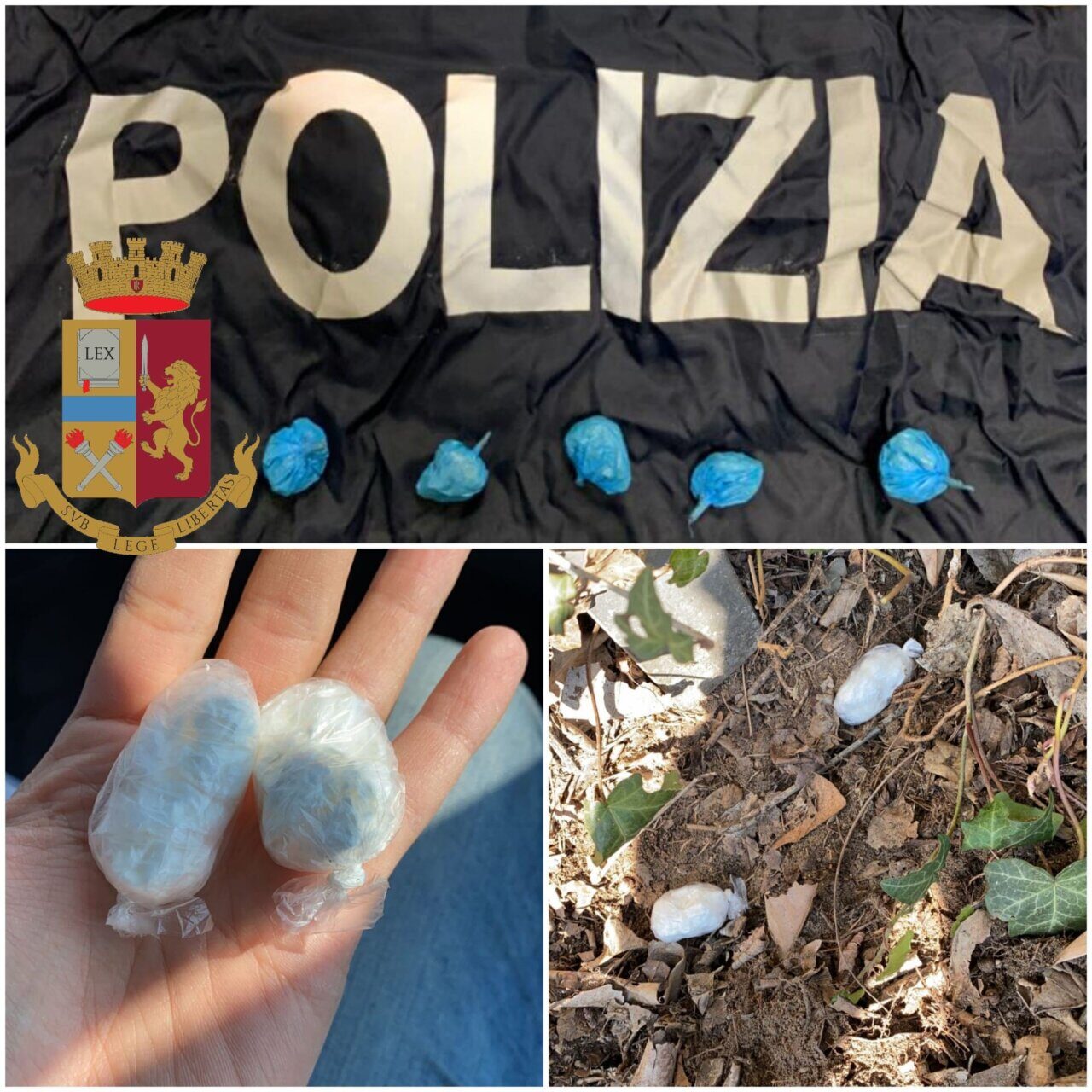 Spacciava droga in città girando con un’auto senza avere la patente