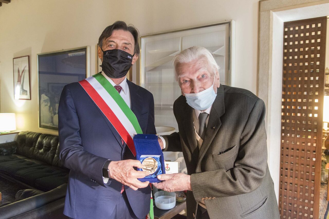 Le foto degli ultimi quattro partigiani padovani celebrati ieri durante la Festa della Liberazione
