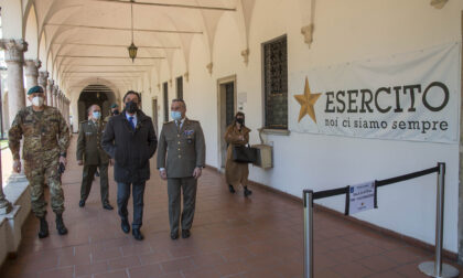 L'antico monastero benedettino diventa un nuovo punto vaccini gestito dall'Esercito