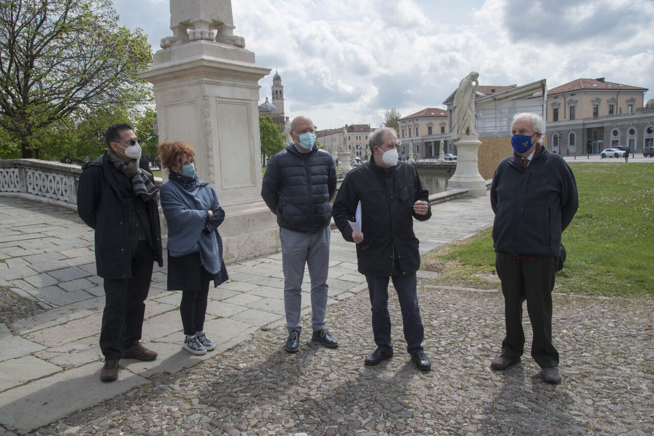 I commenti dell’assessore Andrea Colasio e di Franco Luxardo e Nereo Marzaro, due dei padovani che hanno finanziato l’intervento.