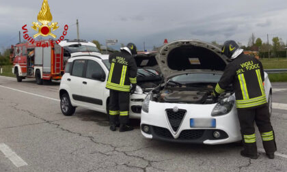 Incidente a Borgoricco, scontro sulla provinciale 88: un ferito