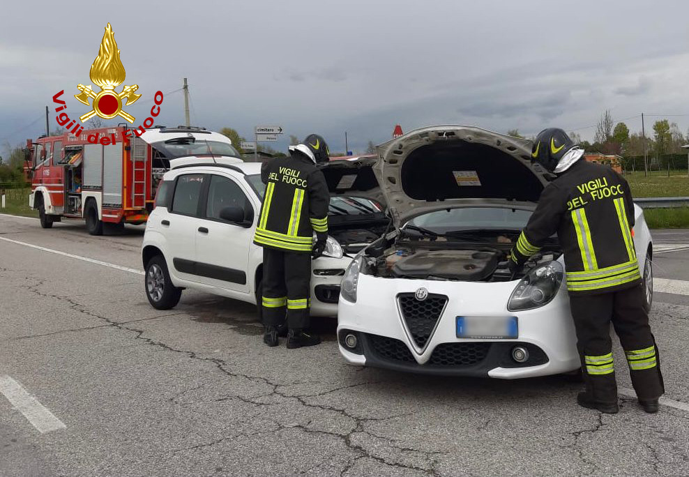 Incidente a Borgoricco, scontro sulla provinciale 88: un ferito