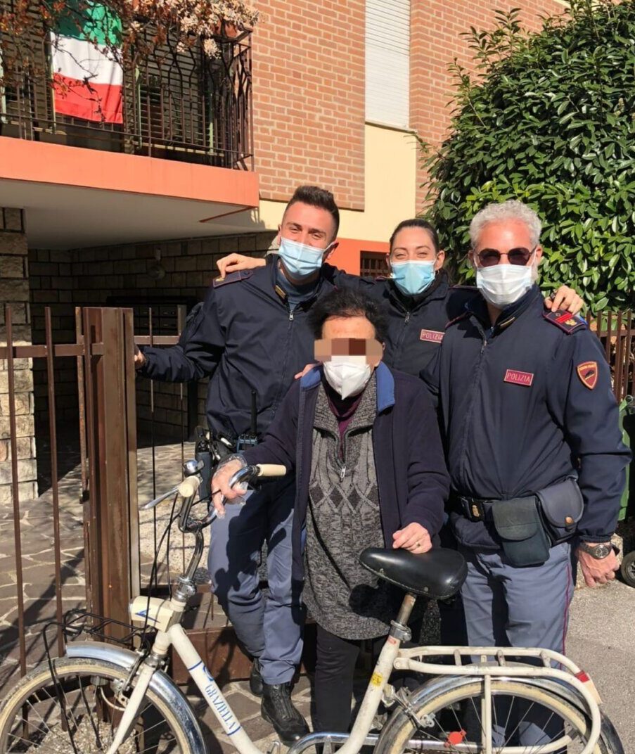 La Graziella della signora Annamaria ritrovata dagli agenti: “Una benedizione avervi incontrati”