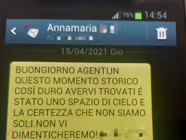 La Graziella della signora Annamaria ritrovata dagli agenti: "Una benedizione avervi incontrati"