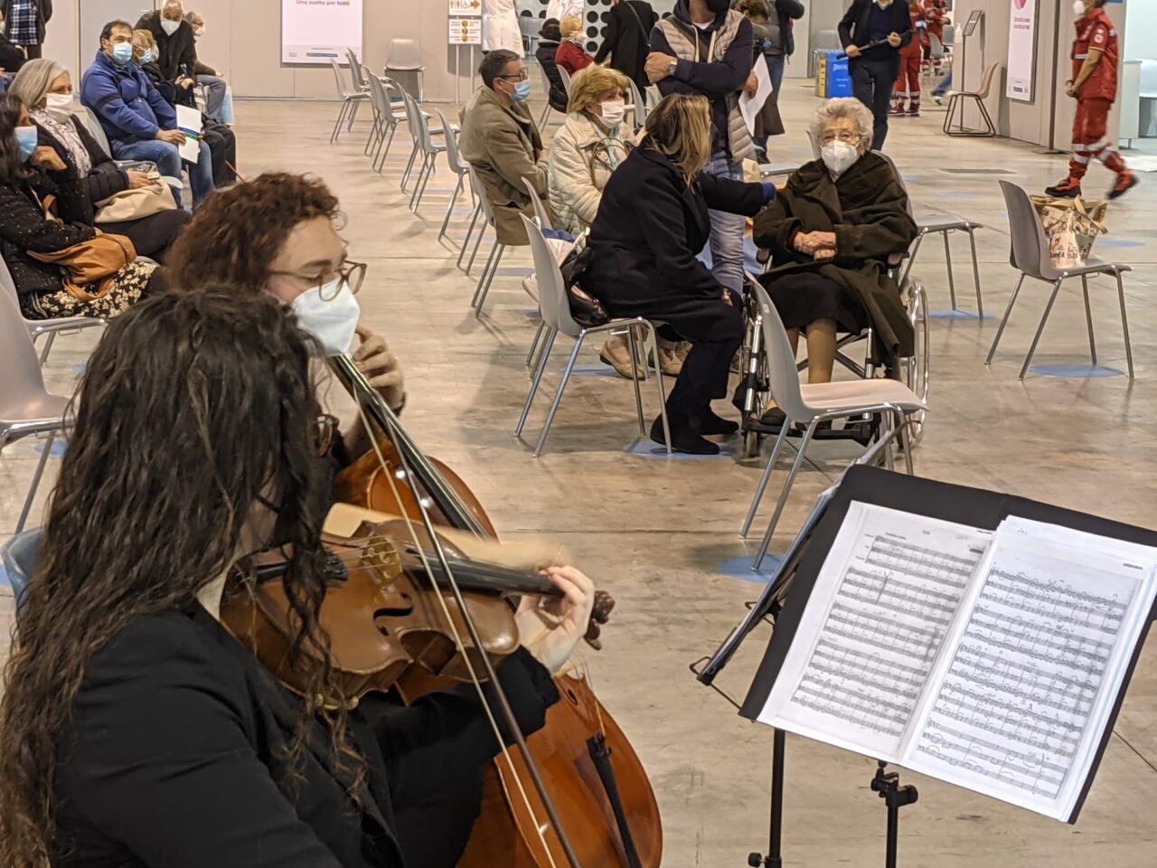 Vaccinarsi a Padova è… tutta un’altra musica