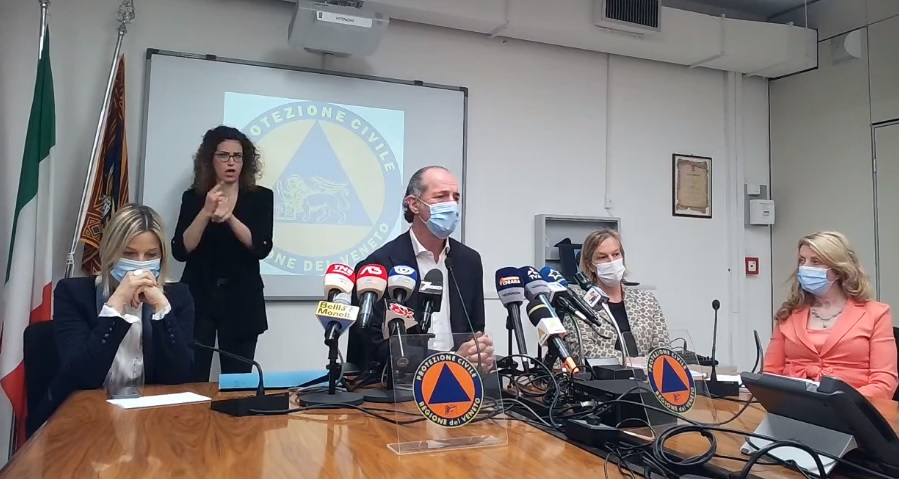 Covid, Zaia: “Variante indiana, vaccini potrebbero essere meno efficaci” | +848 positivi | Dati 27 aprile 2021