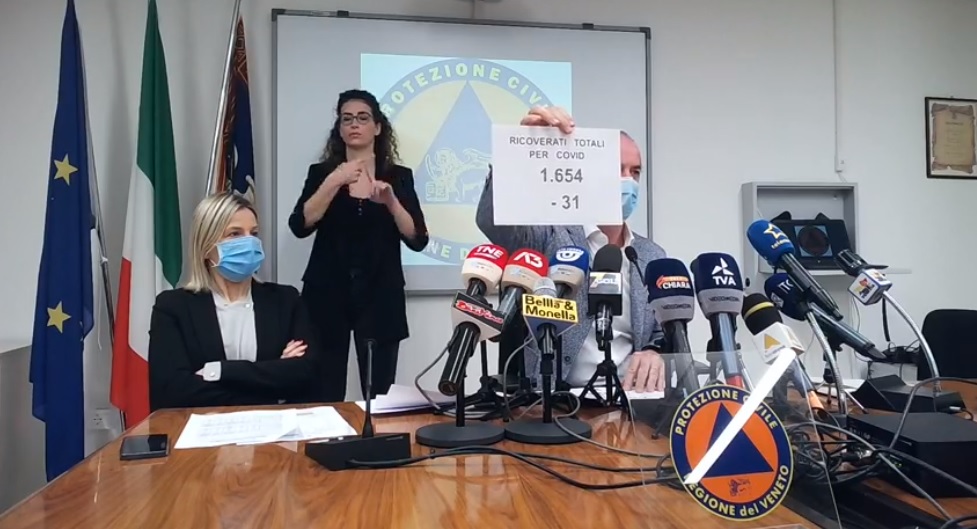 Covid, Zaia: “Il coprifuoco uccide il turismo” | +1060 positivi | Dati 22 aprile 2021