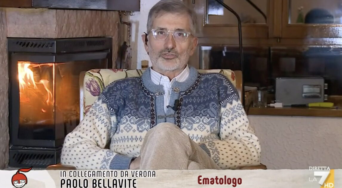 Vaccini, l’ematologo shock da Floris: “Gli italiani hanno ragione ad avere paura”