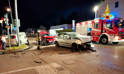 Incidente a Este: scontro fra tre vetture, due feriti