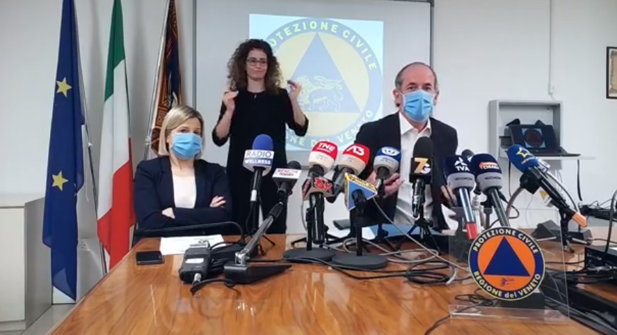 Covid, Zaia: “Veneto resta giallo. Vaccini, da oggi alle 16 via alle prenotazioni dei 50-59enni | +629 positivi | Dati 7 maggio 2021