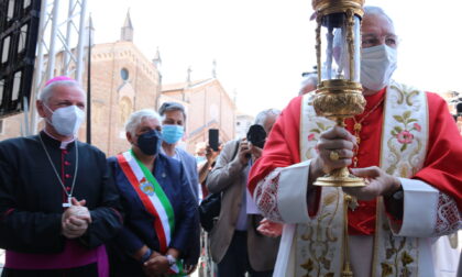 Sant'Antonio, le foto dell'arrivo della reliquia a Padova