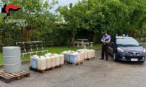 Presina di Piazzola, nel garage avevano gasolio da vendere: denunciati tre moldavi