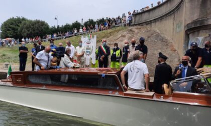 Sant'Antonio, tutte le foto del corteo acqueo che da Padova ha riportato la reliquia a Venezia