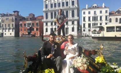 Tornano gli sposi a Venezia e i fiori (padovani) li regala Coldiretti