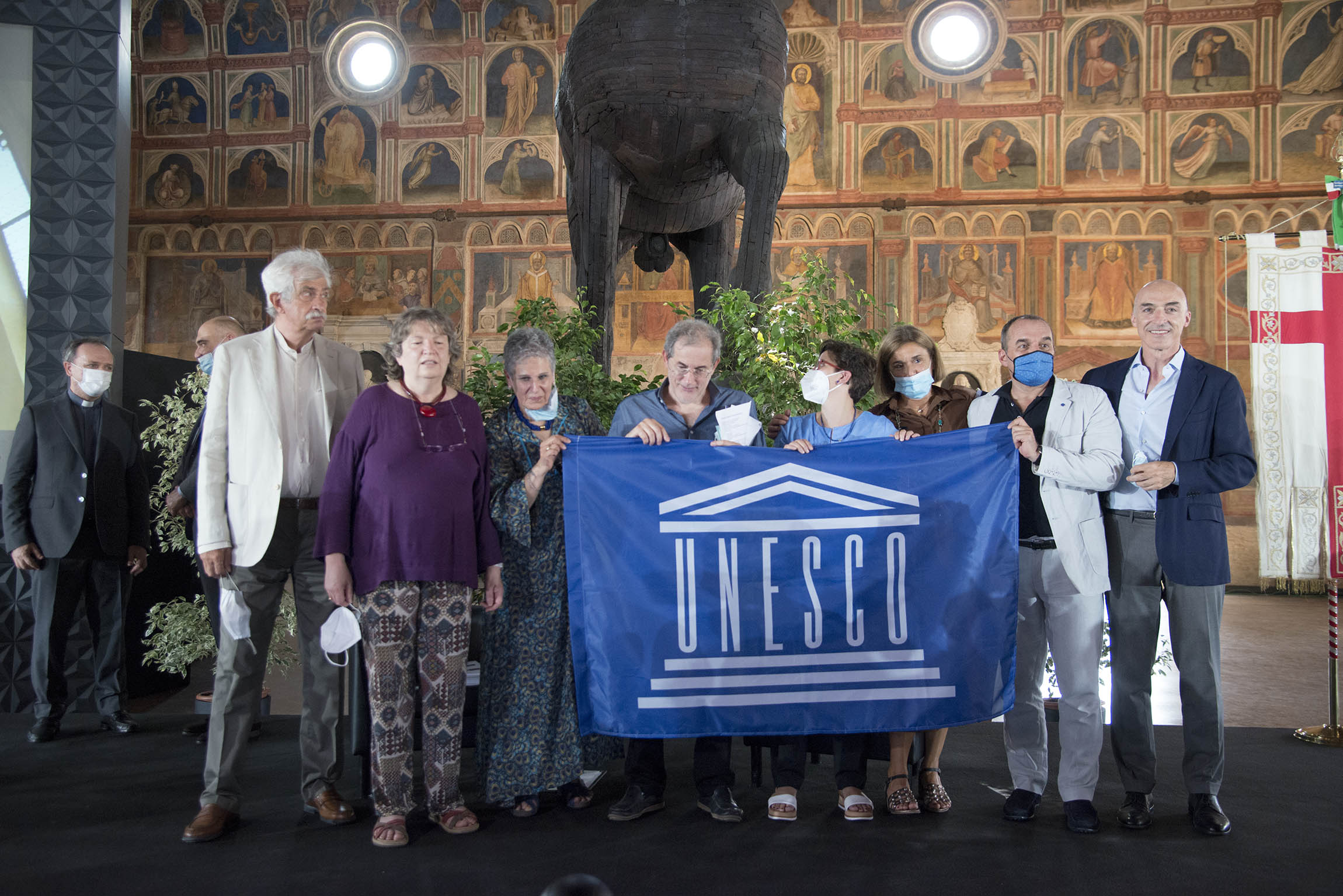 Padova Urbs picta, tutti i video e le foto dell'attesa proclamazione Unesco