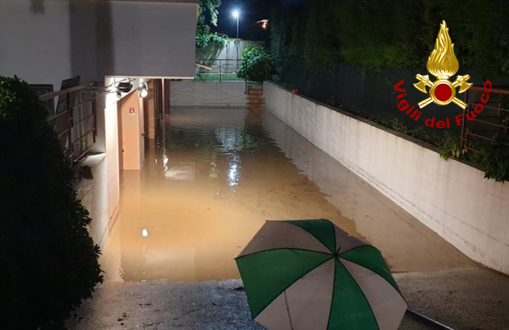 Maltempo Padova e provincia, numerosi allagamenti e piante pericolanti
