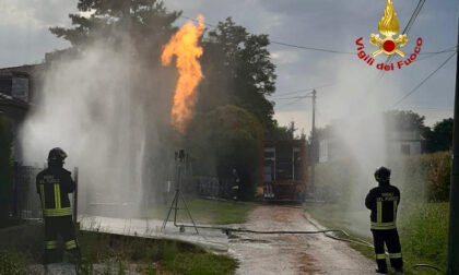 Grossa perdita di gas da serbatoio a Maserà