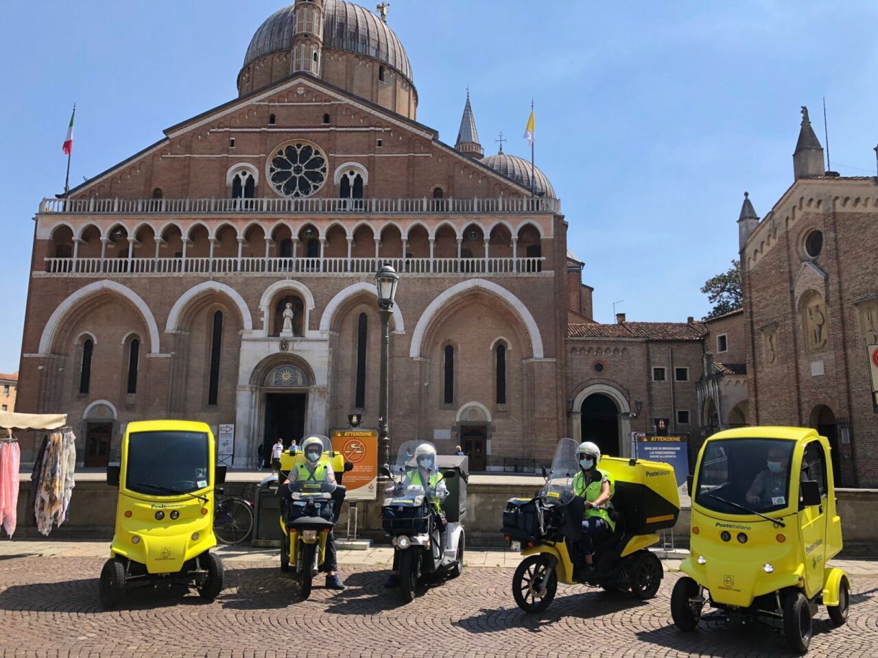 A Padova consegnare la posta non è mai stato così ecologico