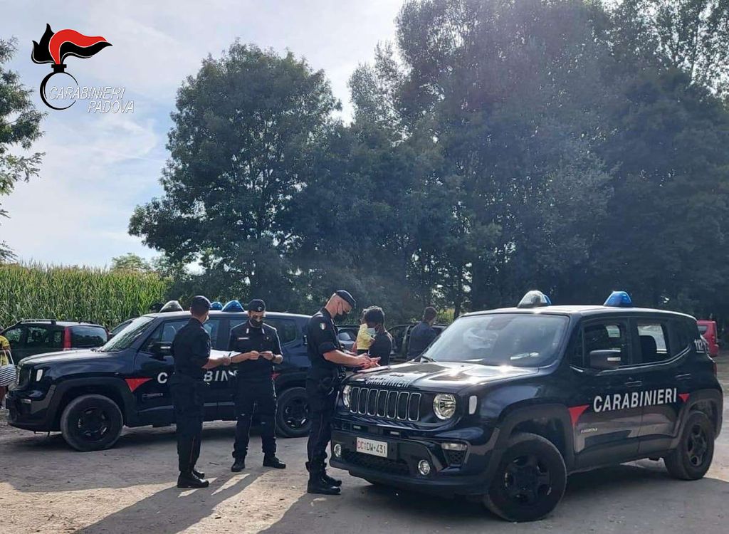 Rave party sul Brenta, identificati e denunciati altri 21 giovani