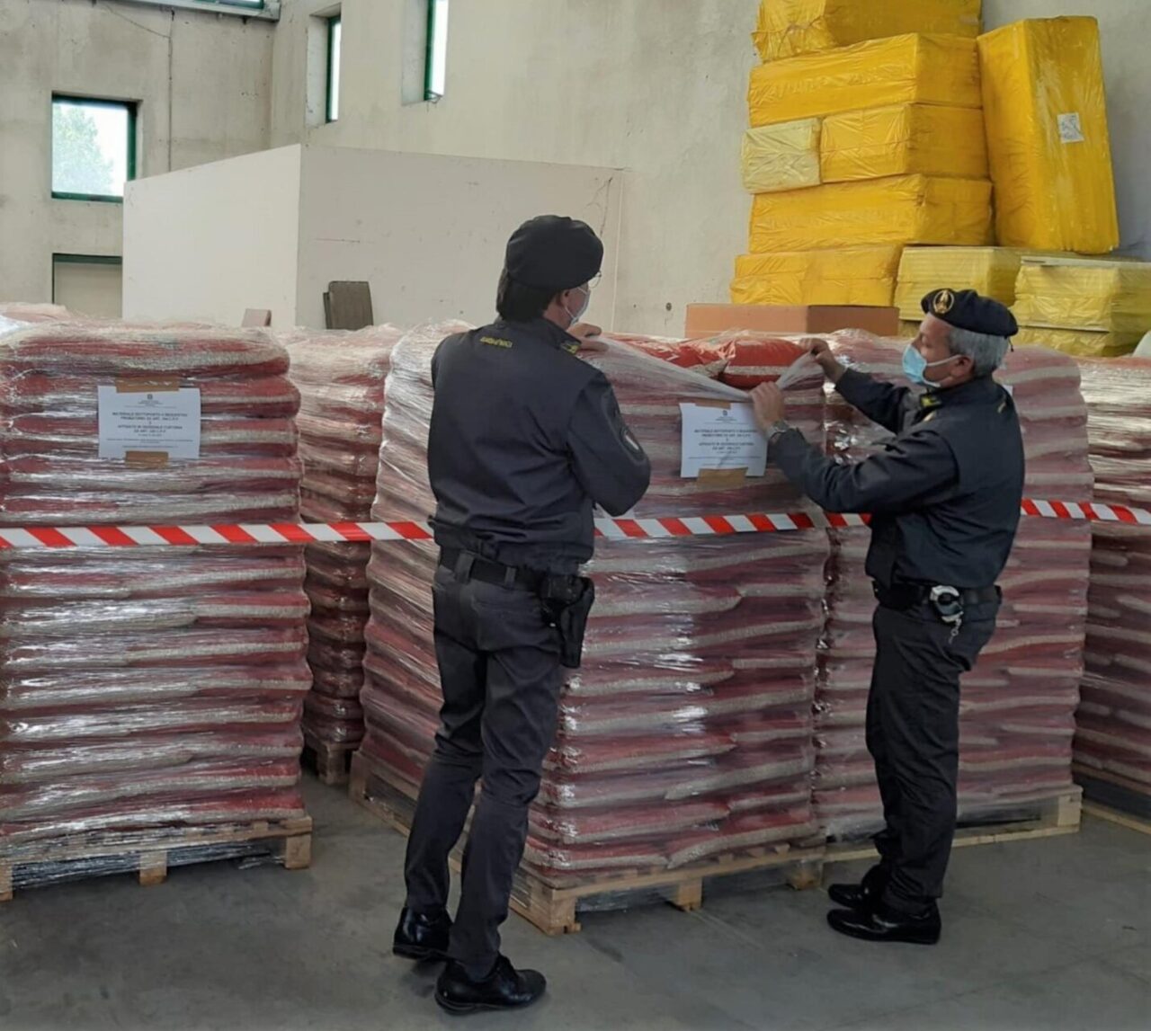 Pellet non sicuro, altro maxi sequestro da 340 tonnellate