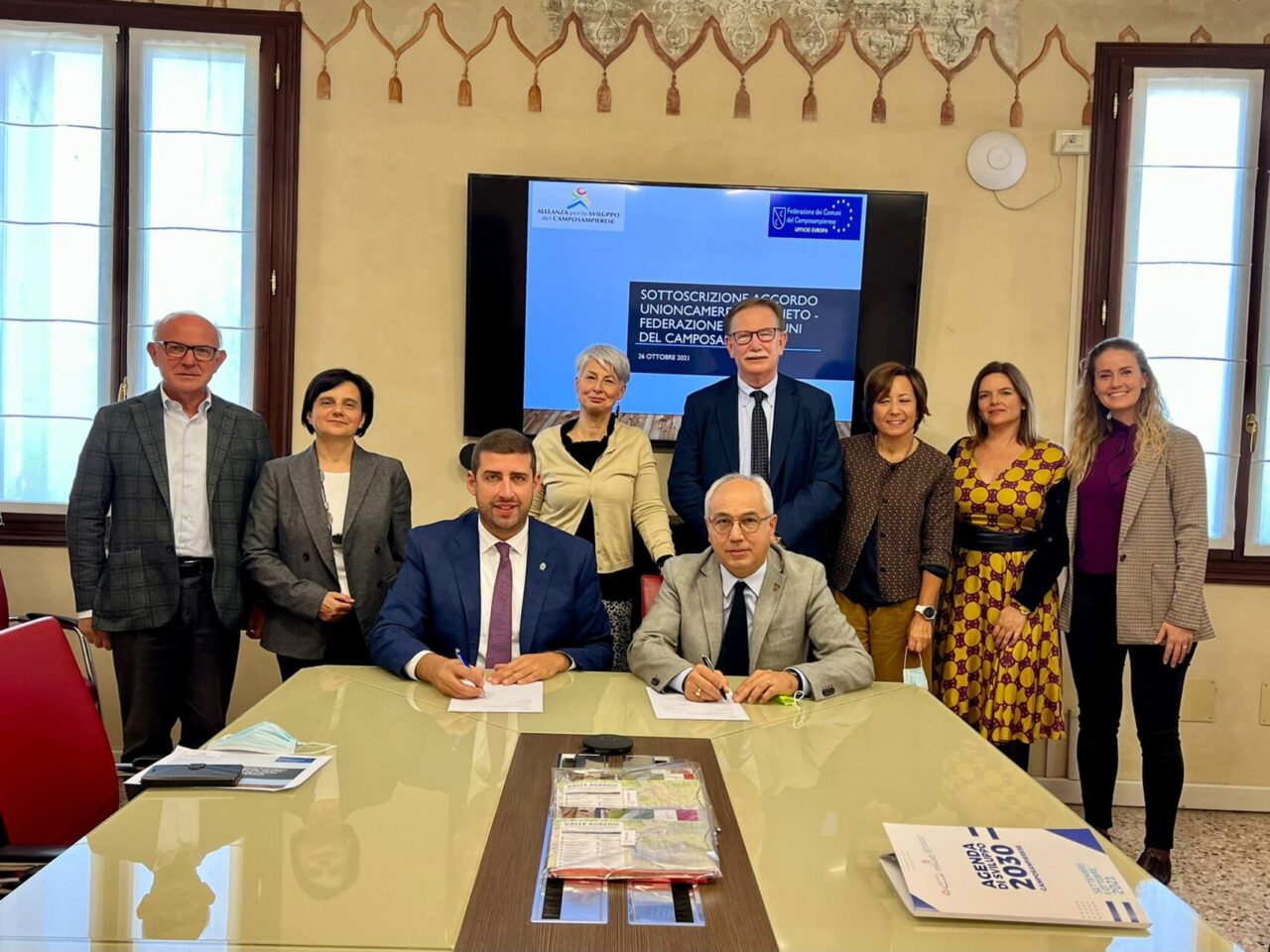 La Federazione dei Comuni del Camposampierese mette piede a Bruxelles