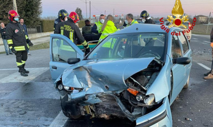 Frontale a Piove di Sacco, quattro feriti tra cui due bambini