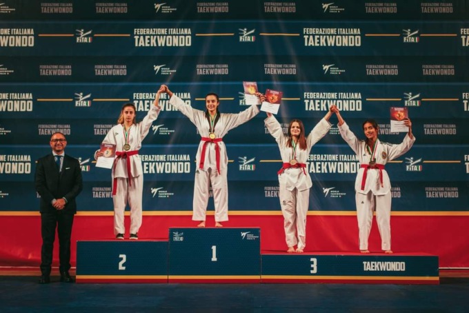 Due giovani atlete padovane si laureano campionesse italiane di Taekwondo