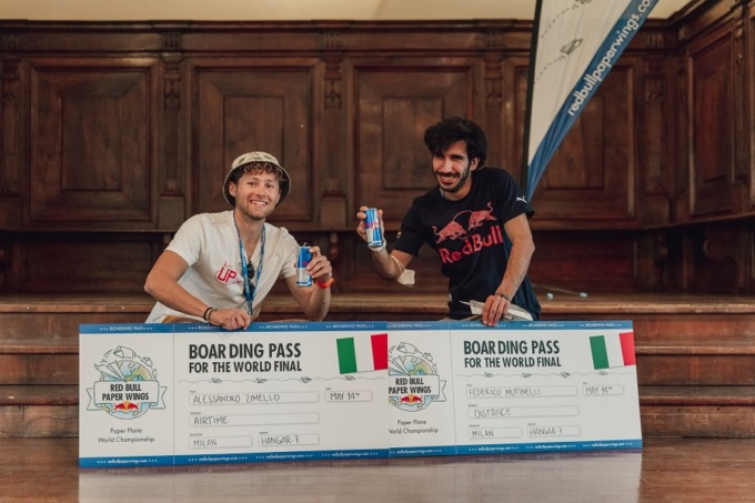 Red Bull Paper Wings, la finale nazionale a suon di aeroplanini di carta “parla” padovano