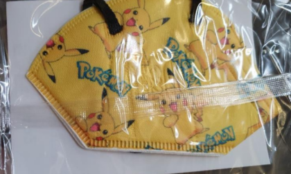 Mascherine di Pikachu: sequestrate per contraffazione