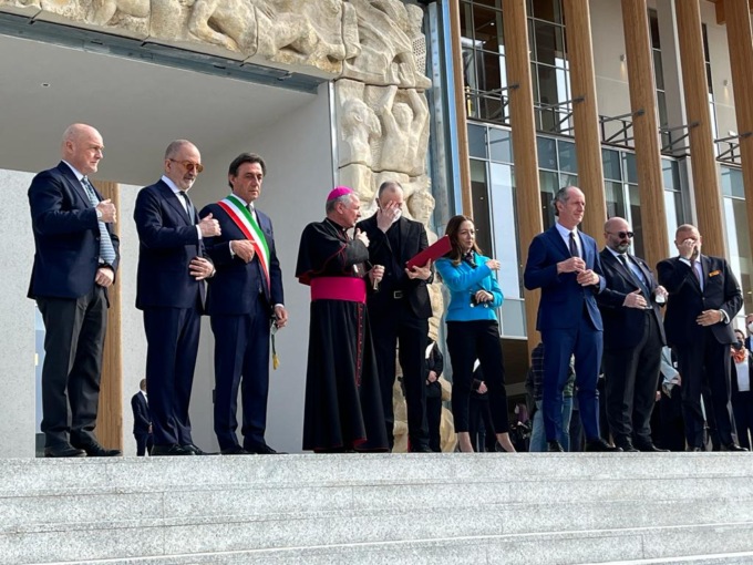 Padova, inaugurato nuovo centro congressi. Zaia: “Una nuova agorà dalla forte attrattività”