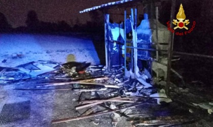 Incendio nella notte a Villa del Conte: bruciato garage adibito a ricovero attrezzi